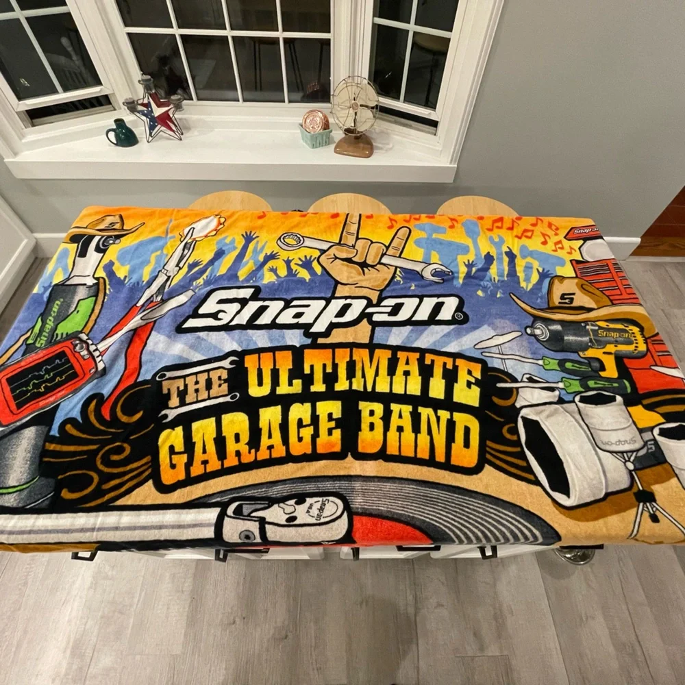 Limited Edition 2018 Snap-on The Ultimate Garage Band Towel - Multi Color